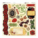 Bo Bunny Press - Serenade - 12X12 Chipboard