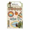 Bobunny - Take A Hike Self-Adhesive Layered Chipboard