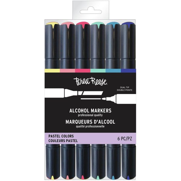Brea Reese Alcohol Marker Set 6 pack - Pastel