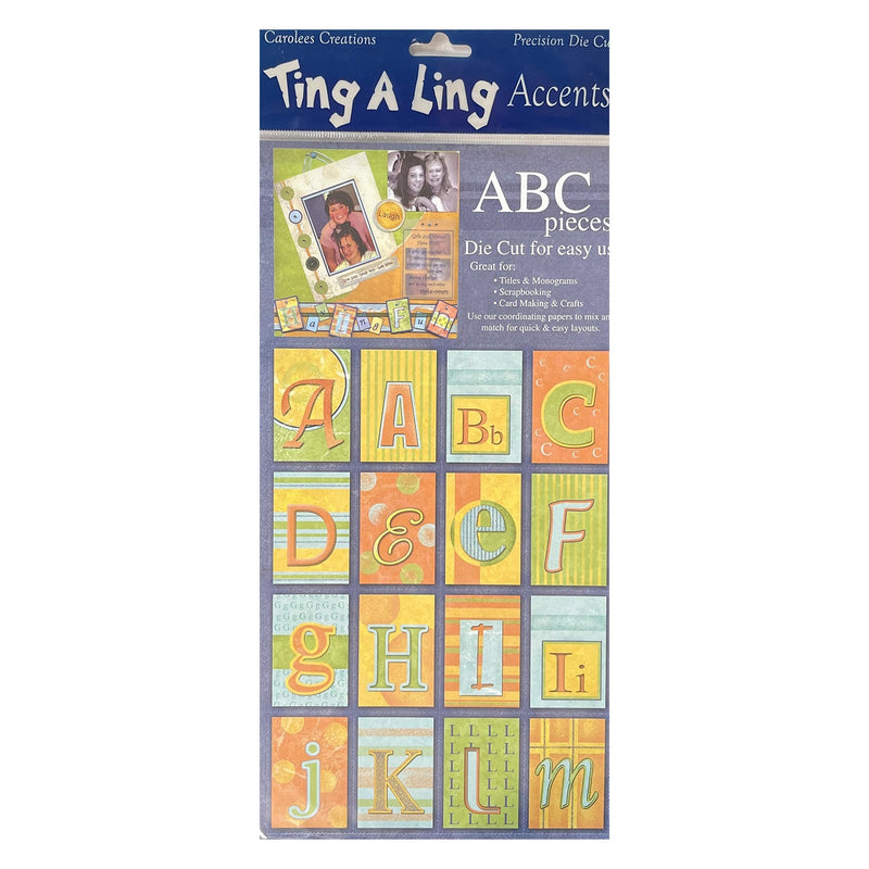 Ting A Ling Accents - Precision Die Cuts - Bright Letters*