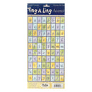 Ting A Ling Accents - Precision Die Cuts - Bright Lowercase