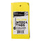 Brutus Monroe Media Tags 4.75 inch X2.38 inch 20 pack Yellow