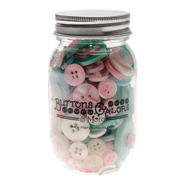 Buttons Galore Button Mason Jars - Fantasy