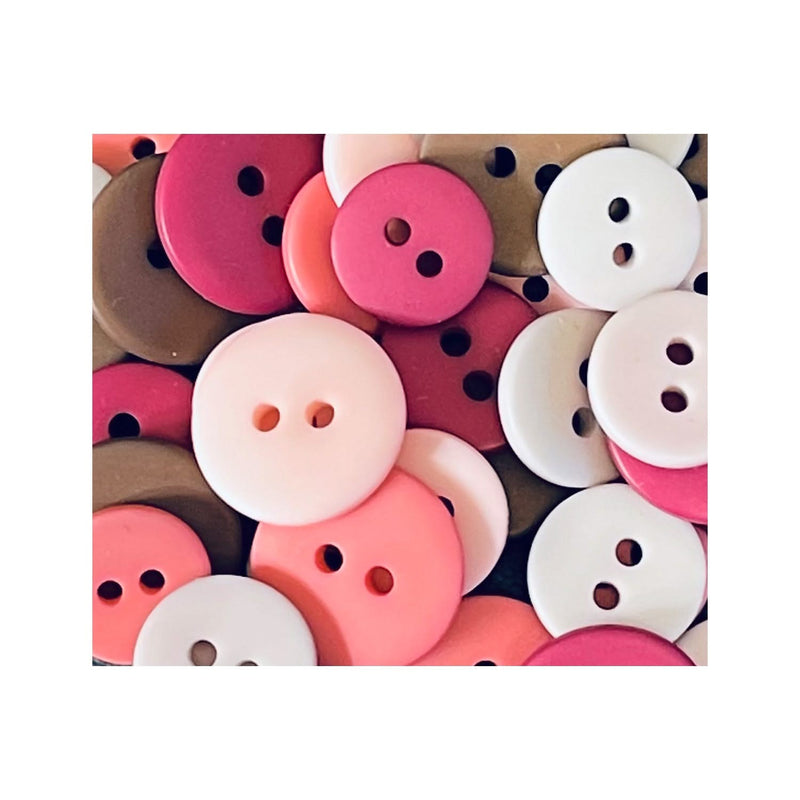 Sei Buttons - Jolie Chocolat*
