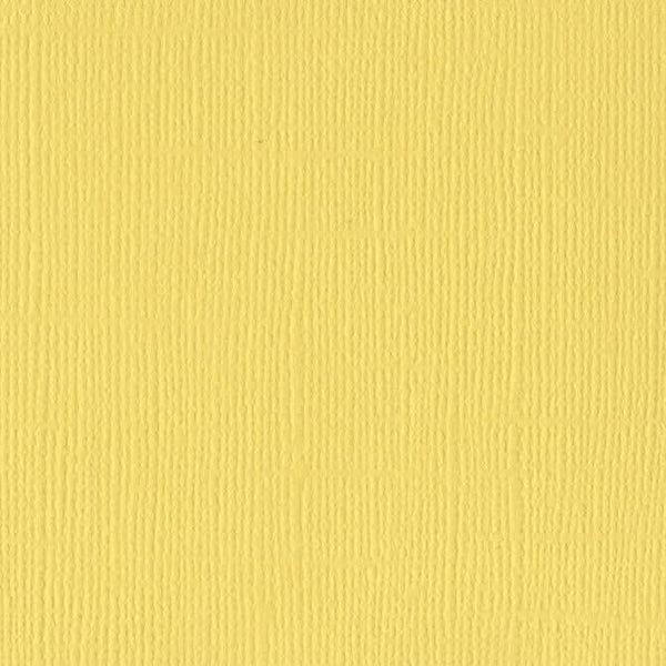 Bazzill Cardstock Paper  12X12 Inch  Lemonade - Canvas