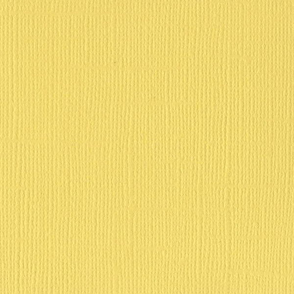 Bazzill Cardstock Paper  12X12 Inch  Lemonade - Canvas
