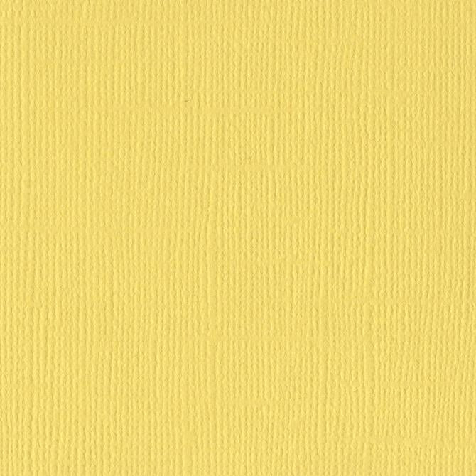Bazzill Cardstock Paper  12X12 Inch  Lemonade - Canvas