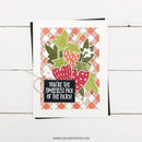 Concord & 9th - Clear Stamps 4 inch X8 inch - Sweet Strawberries