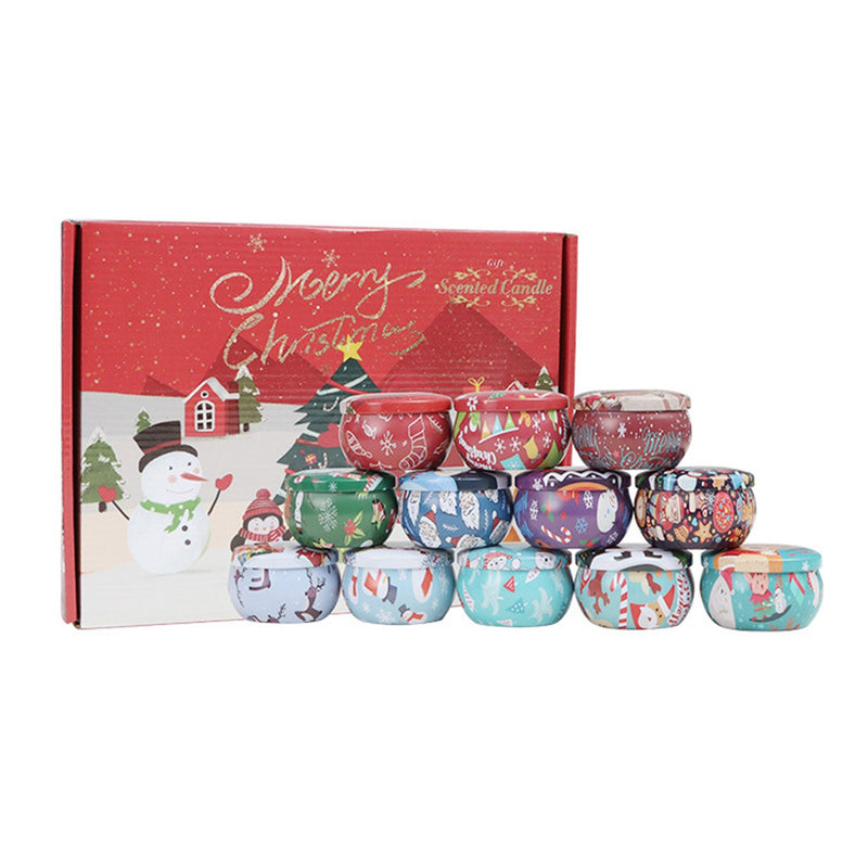 Poppy Crafts Christmas Candle Kit 12/Pkg*