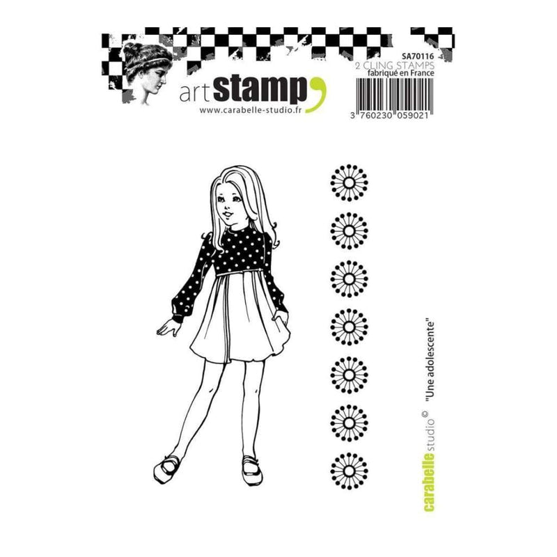 Carabelle Studio Cling Stamp A7 - Adolescent