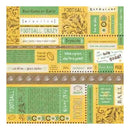 Carolees Creations - Football Block 12X12 Paper (Pack Of 10)