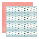 Carta Bella - Hello Again - Triangles 12X12 D/Sided Paper  (Pack Of 10)