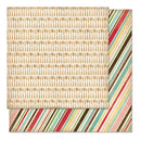 Carta Bella - Homemade With Love Double-Sided Cardstock 12" X 12" Baking Stripe