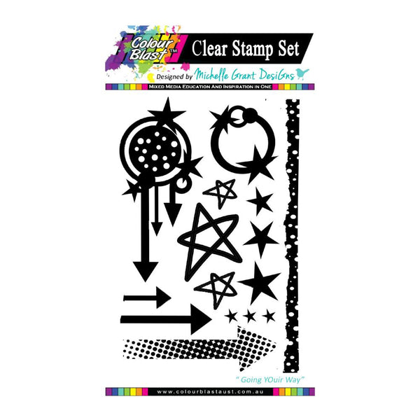 Colour Blast - Going my way Stamp Collection - Going My Way