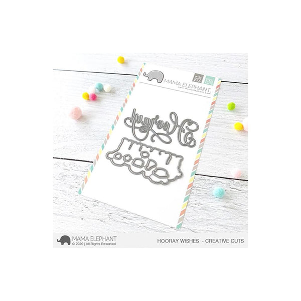 Mama Elephant Creative Cuts Dies - Hooray Wishes*