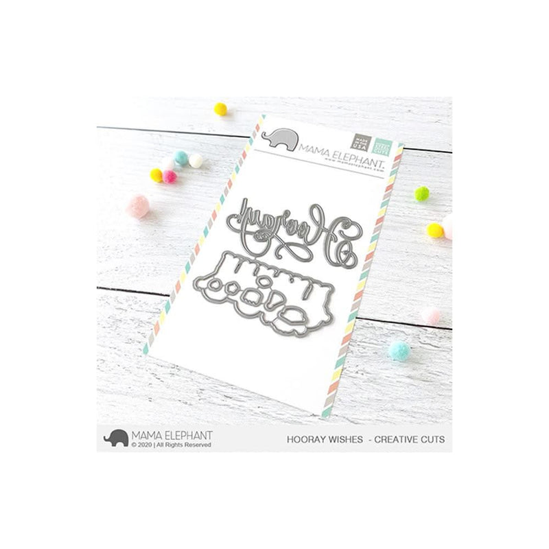 Mama Elephant Creative Cuts Dies - Hooray Wishes*