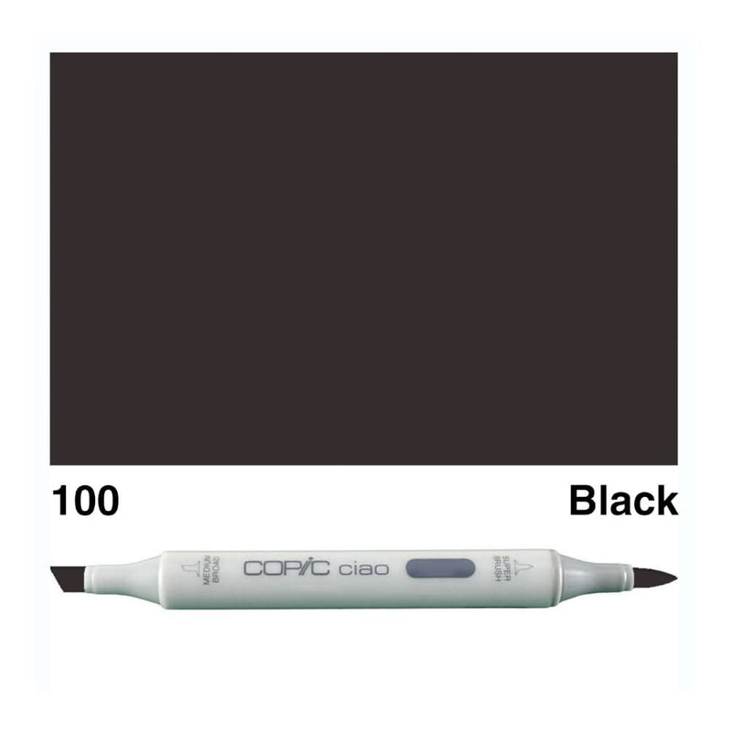 Copic Ciao Marker - 100-Black