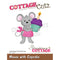 CottageCutz Dies - Mouse with Cupcake, 2.1 inchX2.5 inch