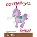 CottageCutz Dies - Party Pony, 1.9 inchX2.5 inch