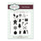Creative Expressions - A6 Clear Stamp Set - Mini Stitched Embellishments