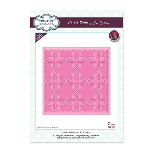 Creative Expressions Craft Dies - Quiltessentials Stars*