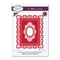 Creative Expressions - Festive Collection Ruffled Edge Christmas Frame