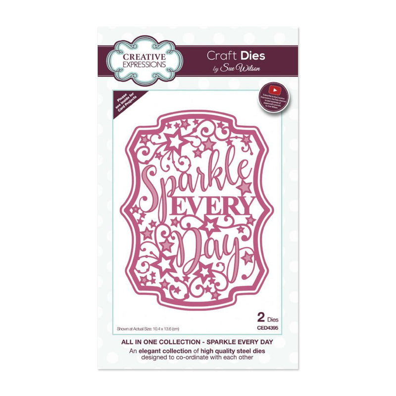 Creative Expressions - All in One Sparkle Every Day Die by Sue Wilson*