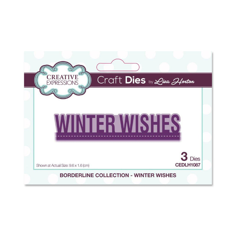 Creative Expressions - Craft Die - Borderline Winter Wishes*