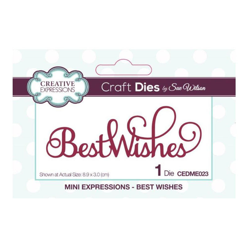 Creative Expressions - Mini Expressions Collection Best Wishes