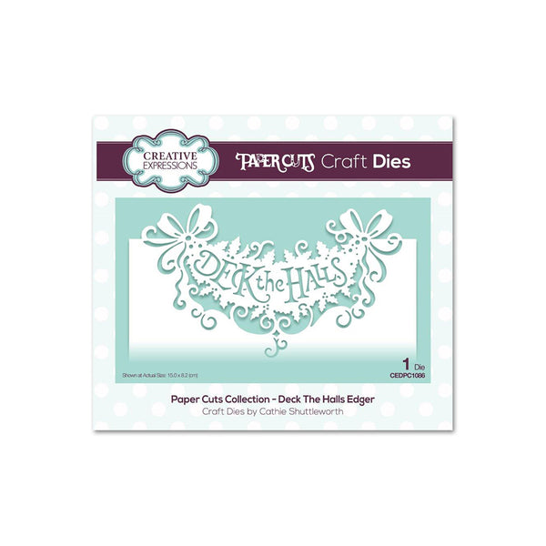 Creative Expressions - Paper Cuts Collection - Deck the Halls Craft Die