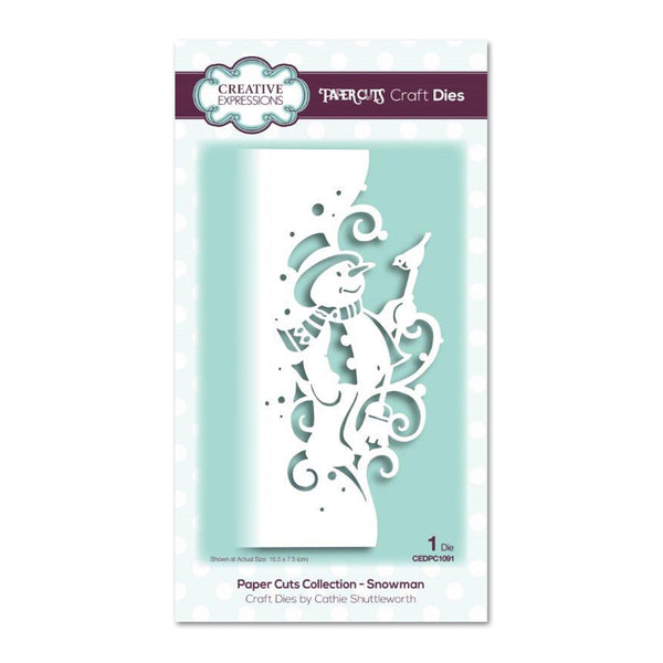 Creative Expressions - Paper Cuts Collection - Snowman Craft Die