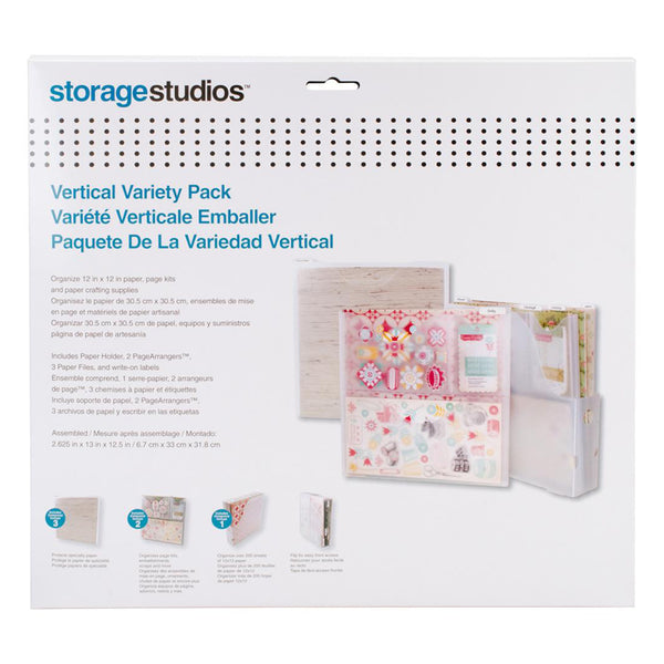 Storage Studios Vertical Variety Pack - 2.5"X13"X2.625"