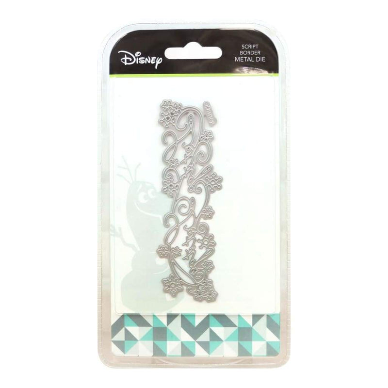 Character world limited - Disney Frozen Die Set Script Border-Let It Go