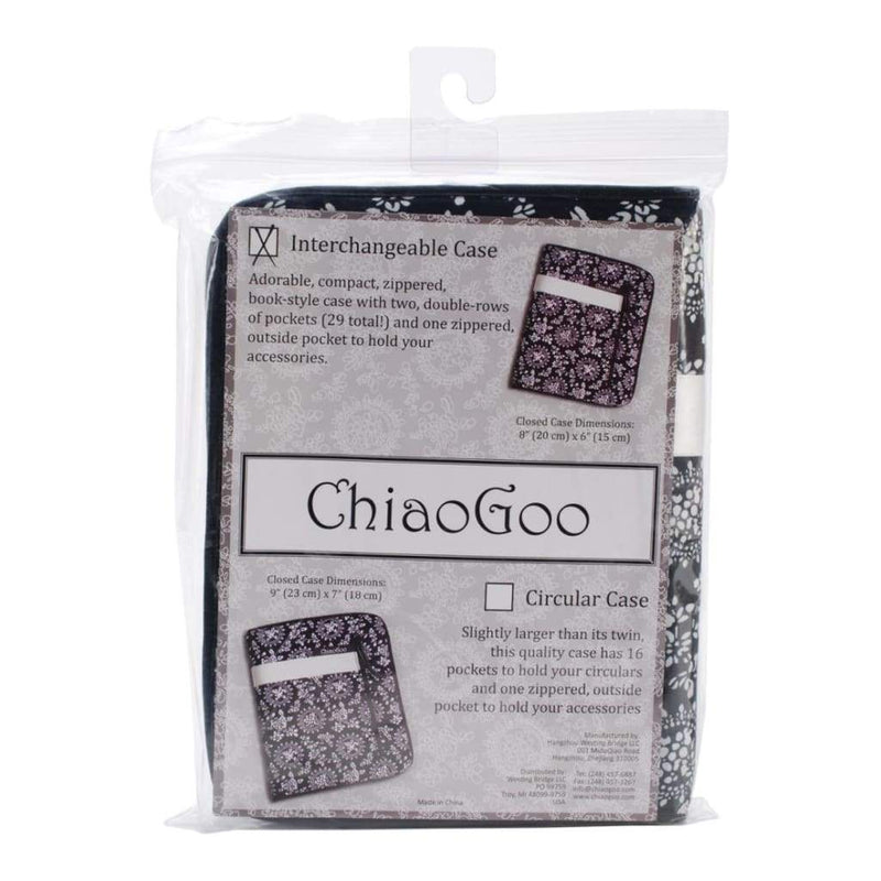 ChiaoGoo Interchangeable Needle Case - Empty White Ribbon
