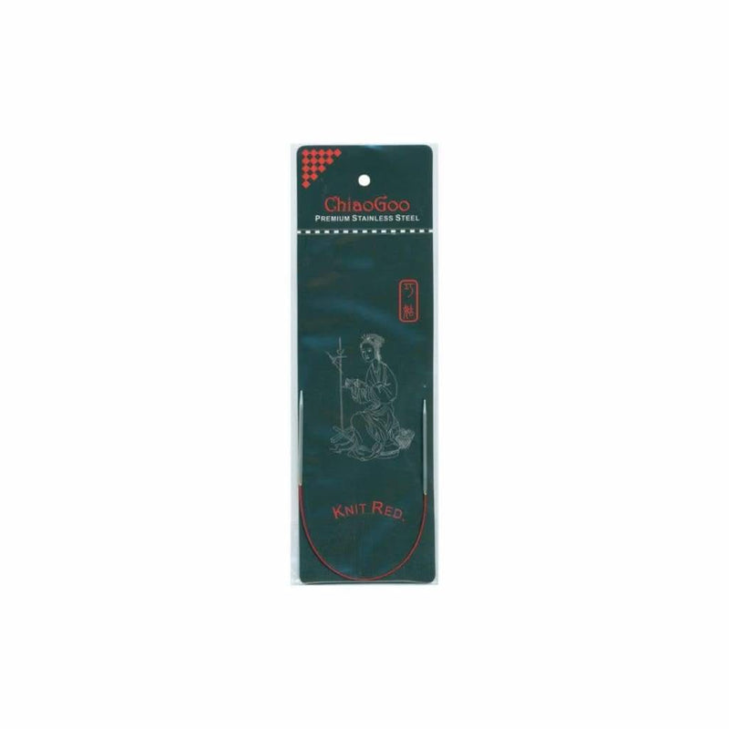 ChiaoGoo Red Circular Knitting Needles 9 Size 1/2.25mm