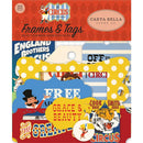 Carta Bella Circus Ephemera Cardstock Die-Cuts 33 pack Frames & Tags