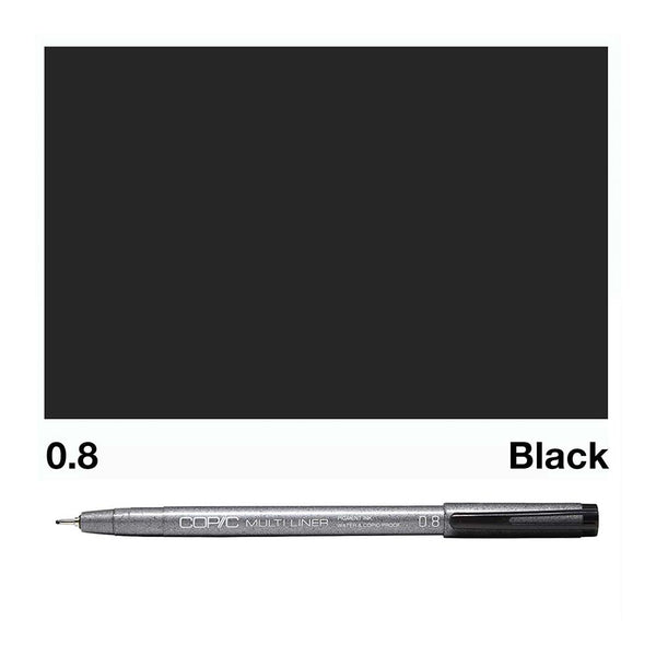 Copic - Black Multiliner 0.8mm