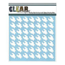 Clear Scraps 6Inx6in Stencils- Houndstooth