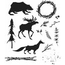 Tim Holtz Cling Stamps 7 inchX8.5 inch - Into The Woods*