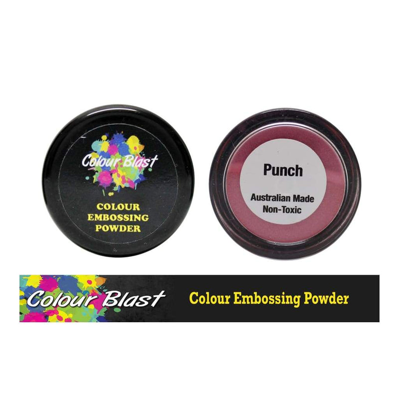 Colour Blast - Colour Embossing Powder - Punch