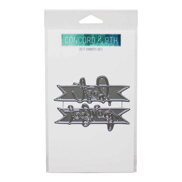 Concord & 9th Dies Best Banners 1.5 inch To 3.75 inch