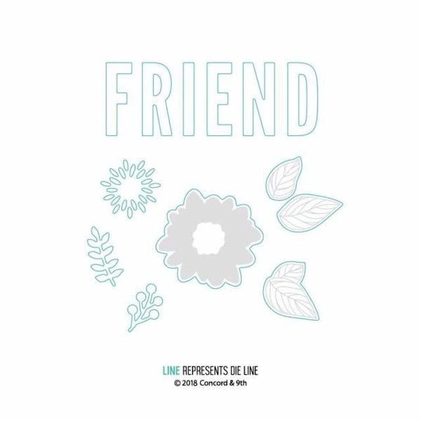 Concord & 9th Dies Posie Fill-In