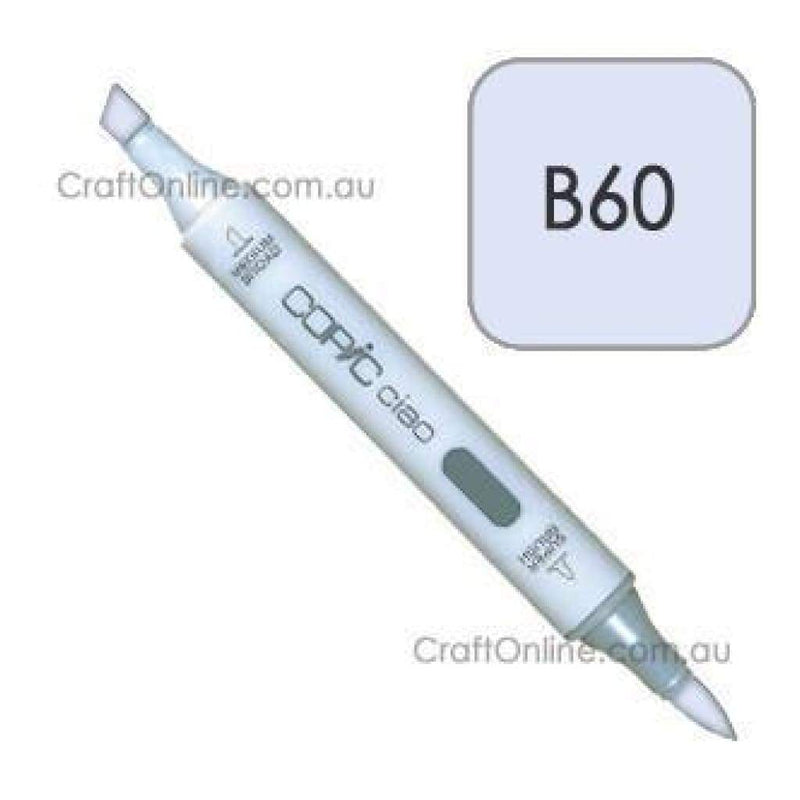 Copic Ciao Marker Pen - B60 - Pale Blue Grey