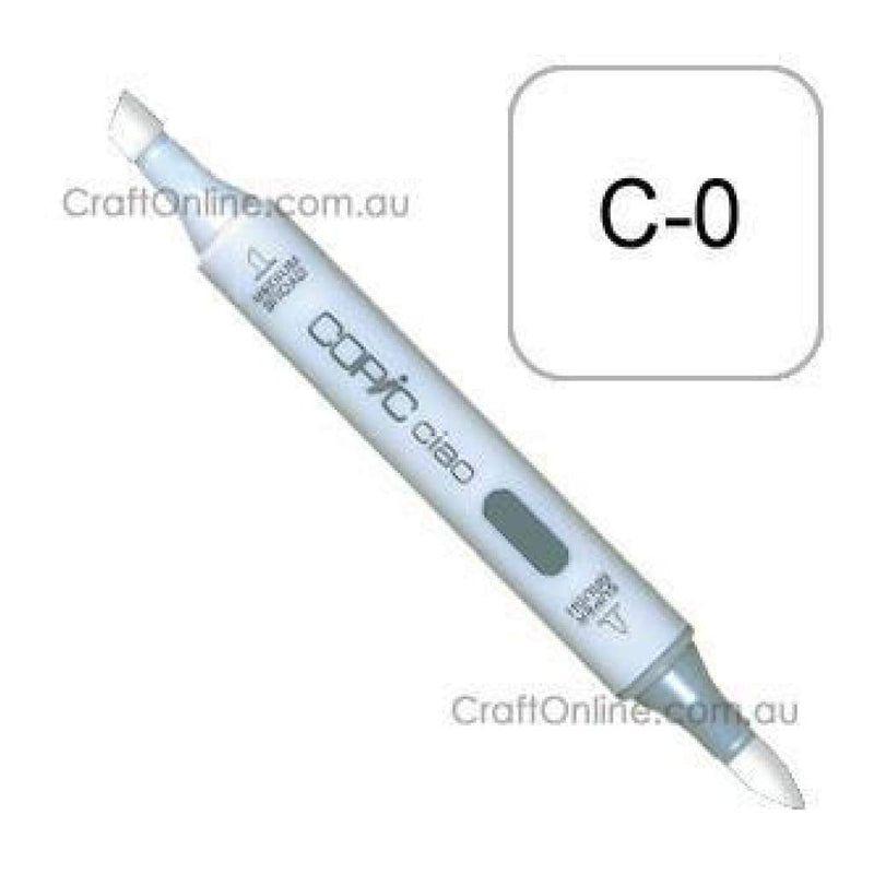 Copic Ciao Marker Pen - Co-Cool Gray No.0