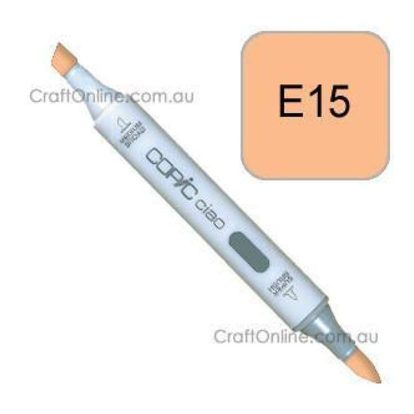 Copic Ciao Marker Pen -  E15-Dark Suntan