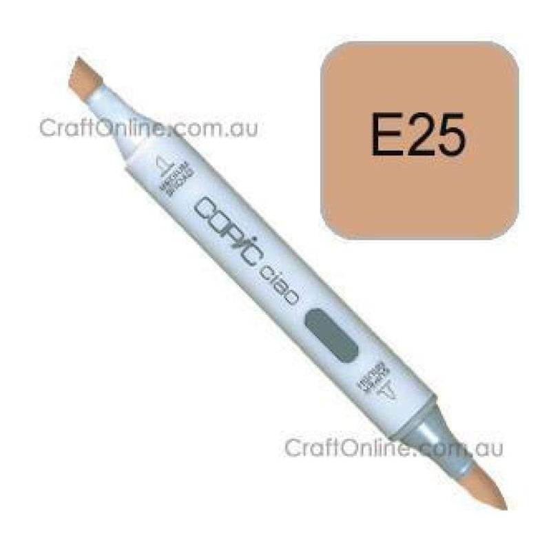 Copic Ciao Marker Pen -  E25-Caribe Cocoa