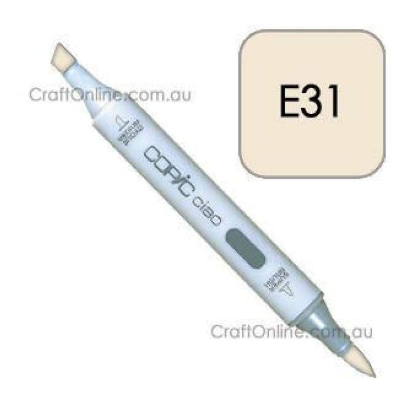 Copic Ciao Marker Pen - E31 - Brick Beige