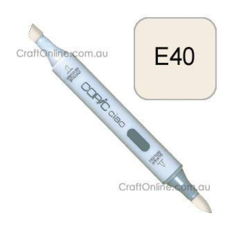 Copic Ciao Marker Pen -  E40-Brick White