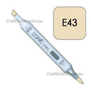 Copic Ciao Marker Pen - E43 - Dull Ivory