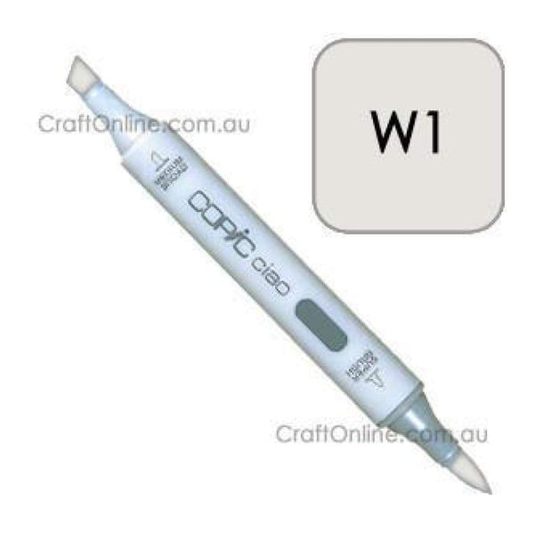 Copic Ciao Marker Pen - W-1  - Warm Grey No 1